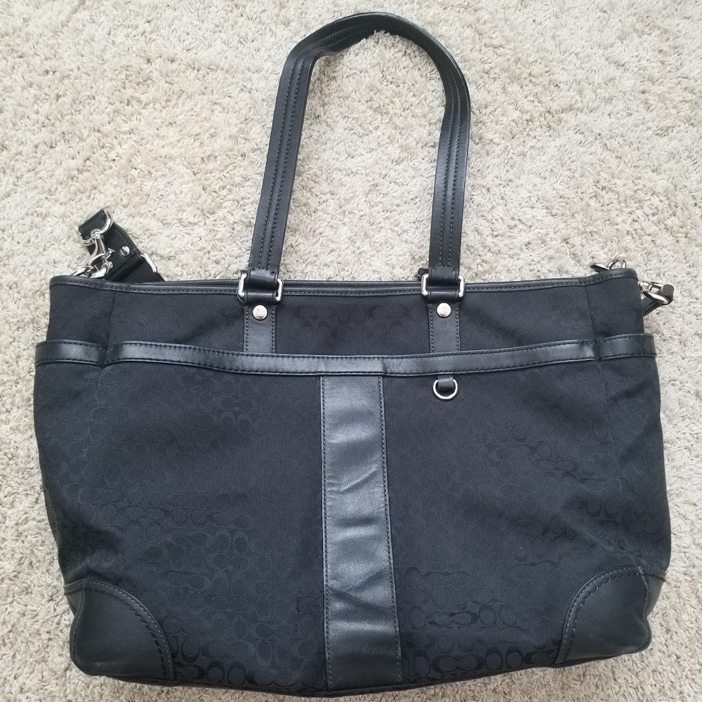 COACH Diaper Tote C1093-FF7156 EUC